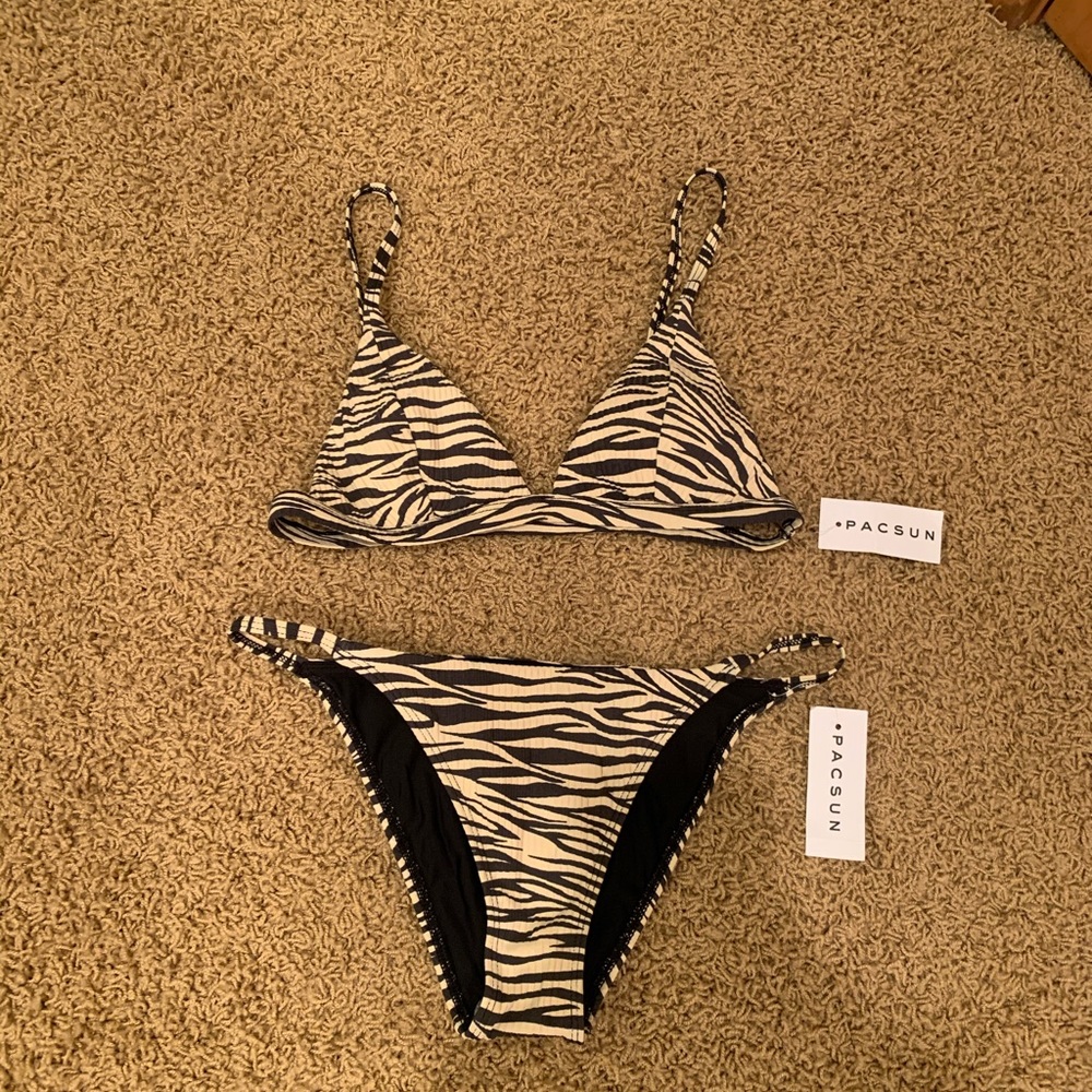 NEW PacSun Animal Print Swimsuit